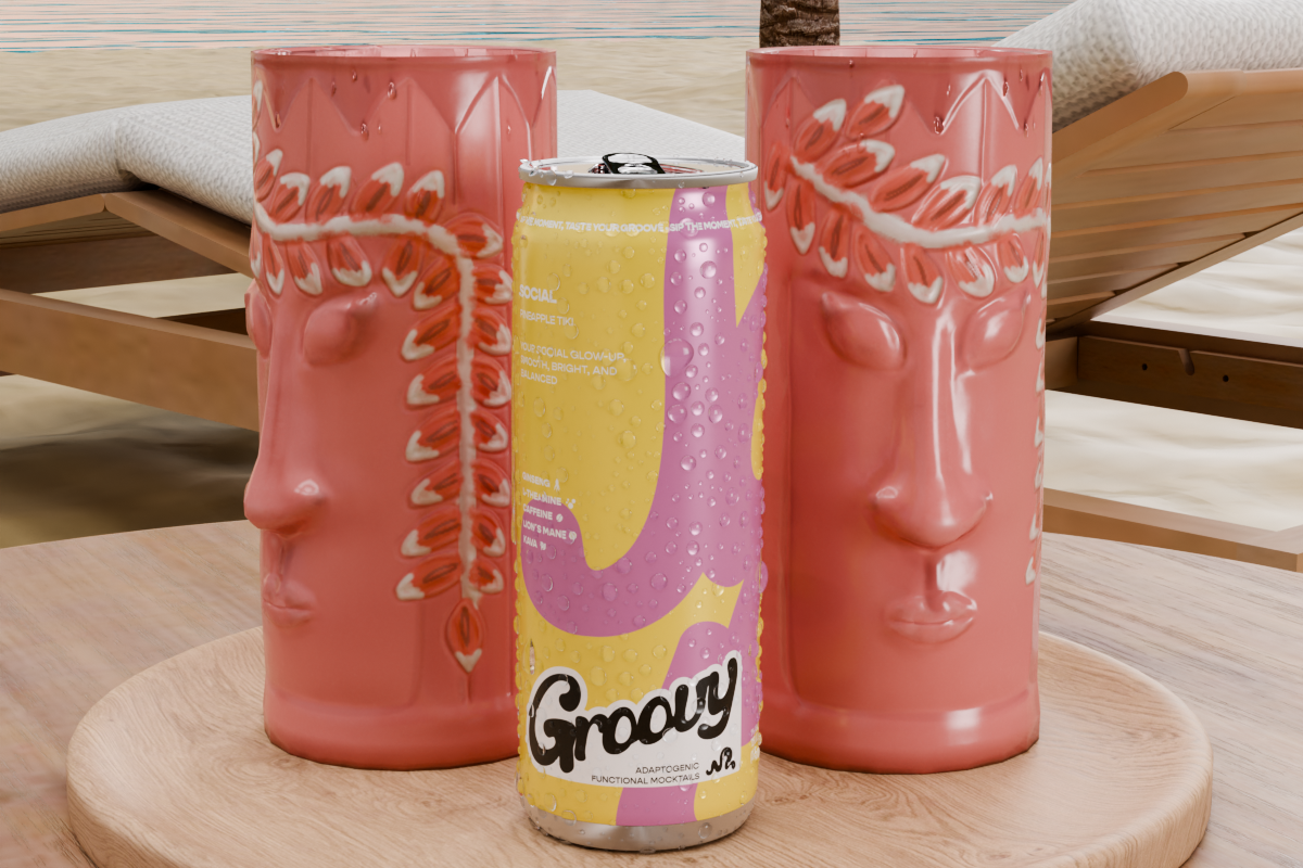 Pineapple Tiki Mocktail: A Tropical Serve With Groovy Social