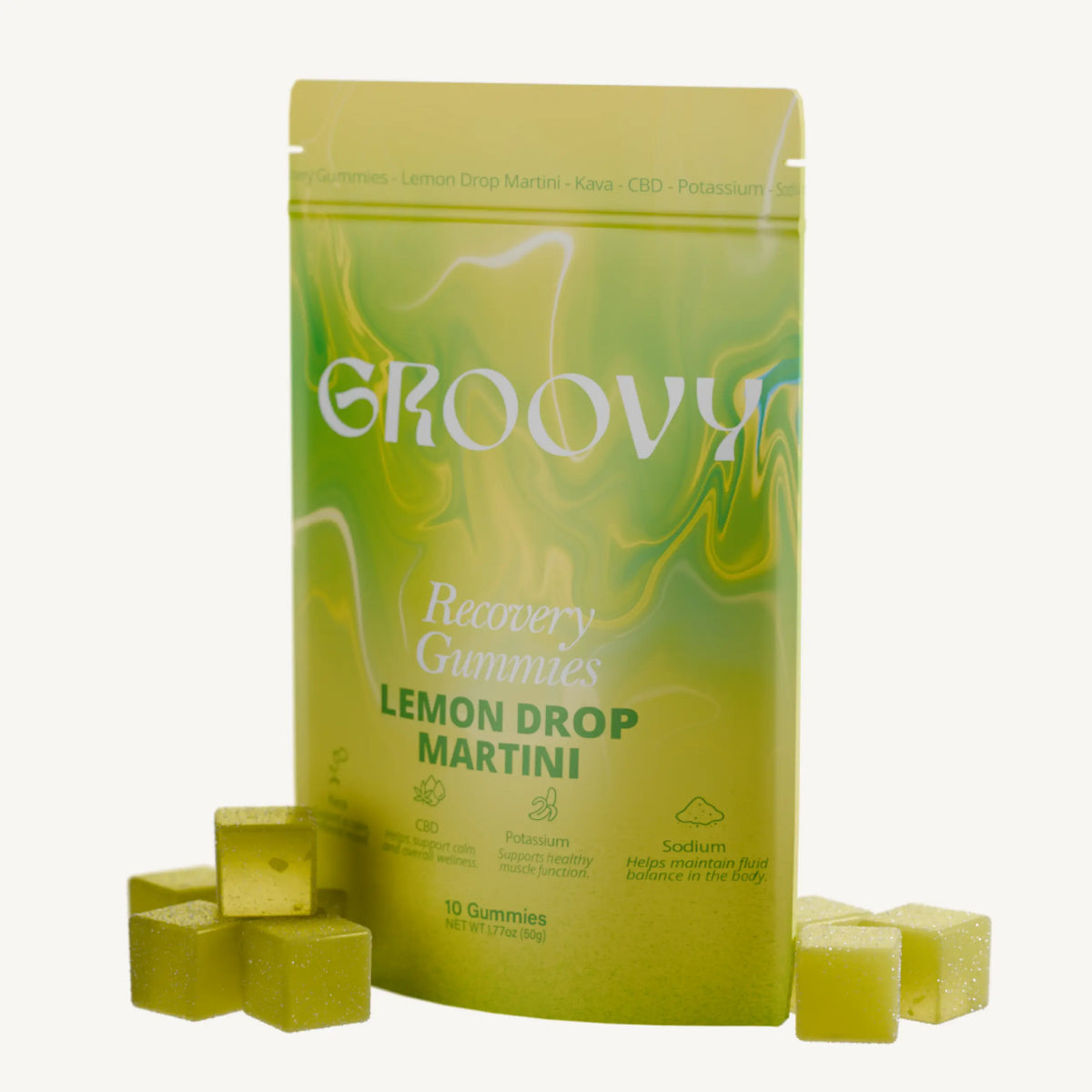 Lemon Drop Martini Recovery Gummies