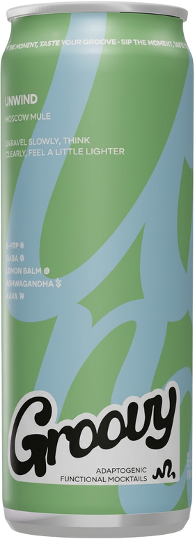 UNWIND Moscow Mule Groovy can